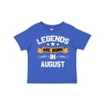 thumbnail image 1 of Inktastic Legends Are Born in August Boys or Girls Toddler T-Shirt, 1 of 5