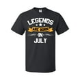 thumbnail image 1 of Inktastic Legends Are Born in July T-Shirt, 1 of 5