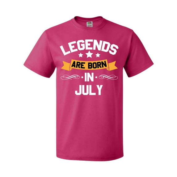 Inktastic Legends Are Born in July T-Shirt