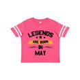 thumbnail image 1 of Inktastic Legends Are Born in May Boys or Girls Toddler T-Shirt, 1 of 5