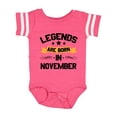 thumbnail image 1 of Inktastic Legends Are Born in November Boys or Girls Baby Bodysuit, 1 of 5