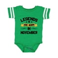 thumbnail image 1 of Inktastic Legends Are Born in November Boys or Girls Baby Bodysuit, 1 of 5