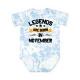 thumbnail image 1 of Inktastic Legends Are Born in November Boys or Girls Baby Bodysuit, 1 of 5