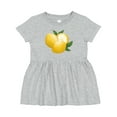 thumbnail image 1 of Inktastic Lemon Arrangement Girls Baby Dress, 1 of 5