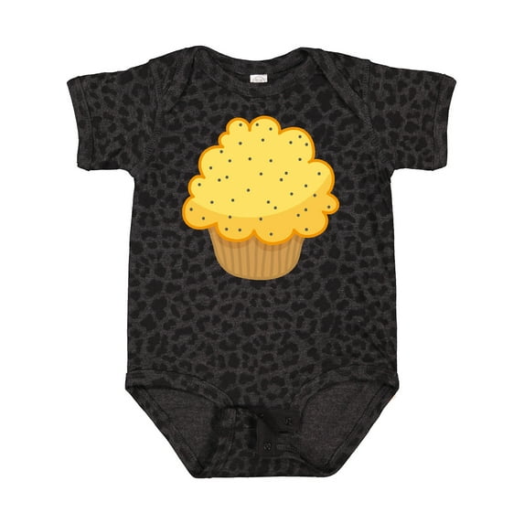 Inktastic Lemon Poppyseed Muffin Boys or Girls Baby Bodysuit