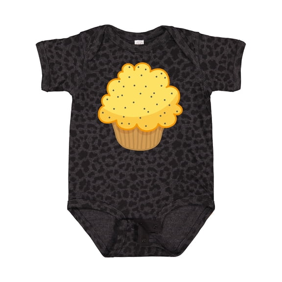 Inktastic Lemon Poppyseed Muffin Boys or Girls Baby Bodysuit