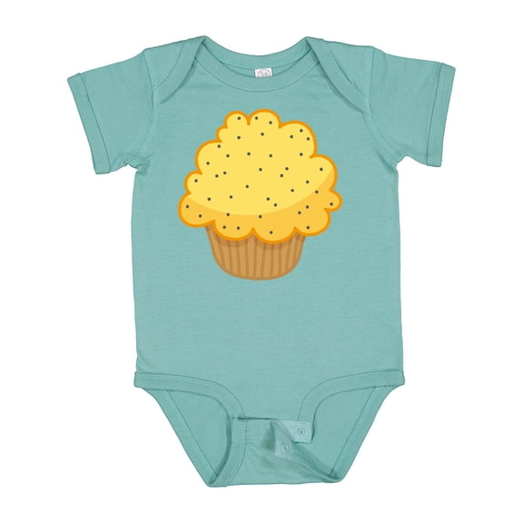 Inktastic Lemon Poppyseed Muffin Boys or Girls Baby Bodysuit