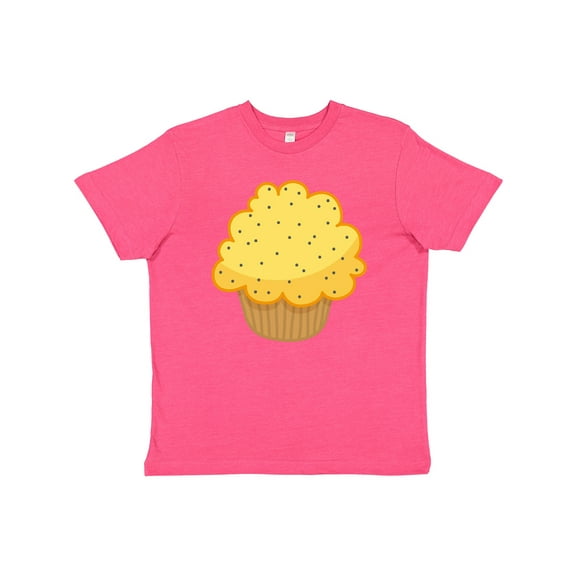 Inktastic Lemon Poppyseed Muffin Youth T-Shirt