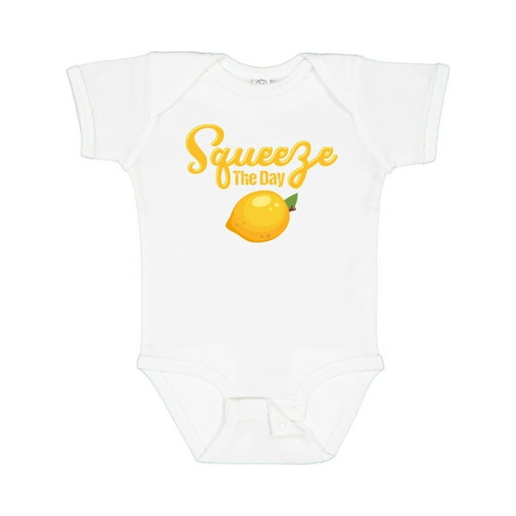Inktastic Lemon Squeeze the Day Boys or Girls Baby Bodysuit