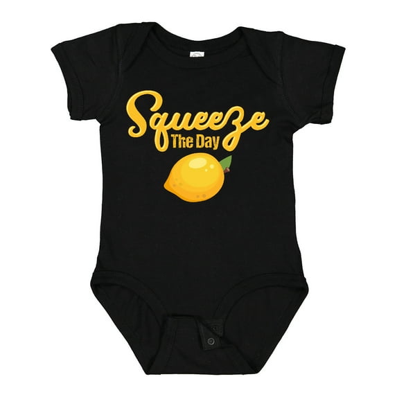 Inktastic Lemon Squeeze the Day Boys or Girls Baby Bodysuit