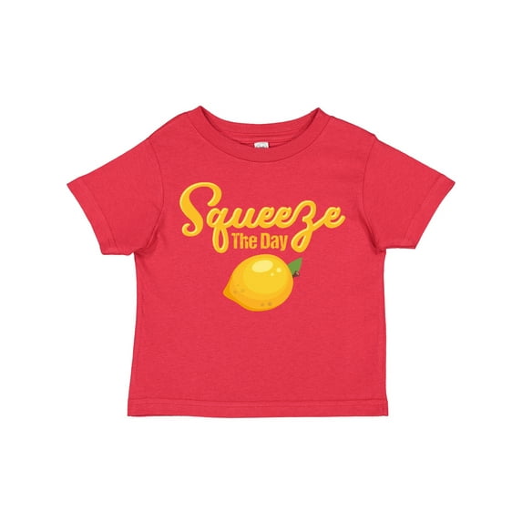 Inktastic Lemon Squeeze the Day Boys or Girls Toddler T-Shirt