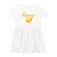 thumbnail image 1 of Inktastic Lemon Squeeze the Day Girls Toddler Dress, 1 of 5
