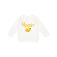 thumbnail image 1 of Inktastic Lemon Squeeze the Day Toddler Sweatshirt, 1 of 4