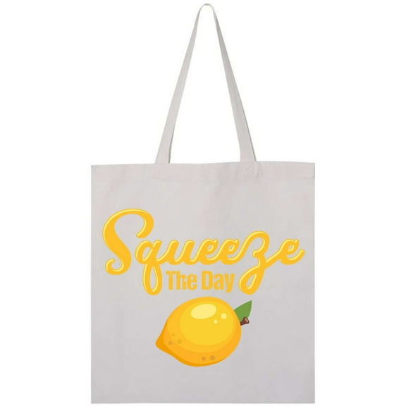 Inktastic Lemon Squeeze the Day Tote Bag