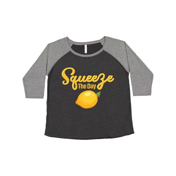 Inktastic Lemon Squeeze the Day Women's Plus Size T-Shirt