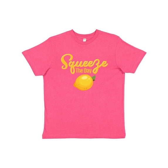 Inktastic Lemon Squeeze the Day Youth T-Shirt
