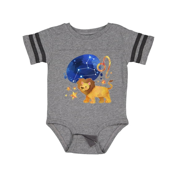 Inktastic Leo Constellation Zodiac Sign Illustration Boys or Girls Baby Bodysuit