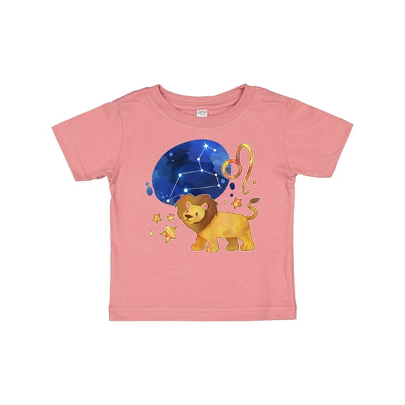 Inktastic Leo Constellation Zodiac Sign Illustration Boys or Girls Baby T-Shirt