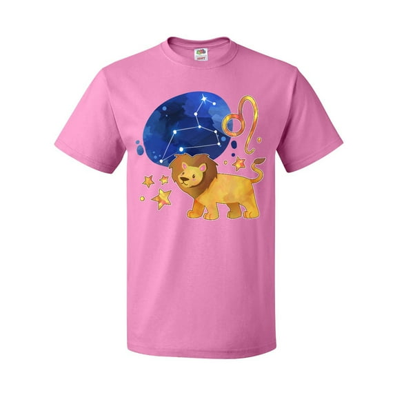 Inktastic Leo Constellation Zodiac Sign Illustration T-Shirt