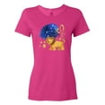 thumbnail image 1 of Inktastic Leo Constellation Zodiac Sign Illustration Women's T-Shirt, 1 of 5