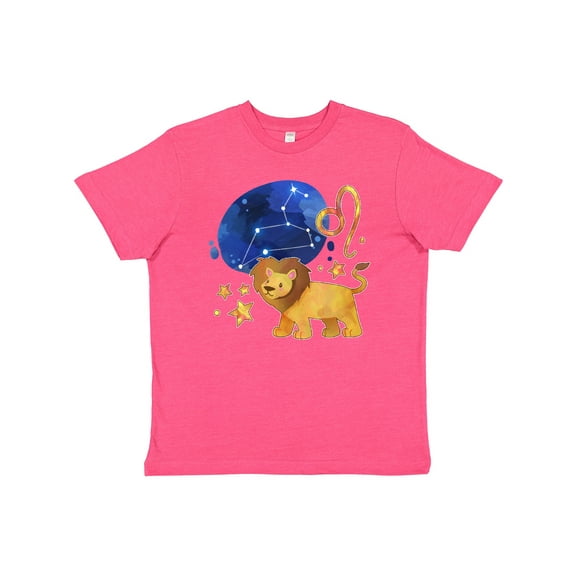 Inktastic Leo Constellation Zodiac Sign Illustration Youth T-Shirt