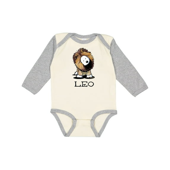 Inktastic Leo Lion Westie Boys or Girls Long Sleeve Baby Bodysuit