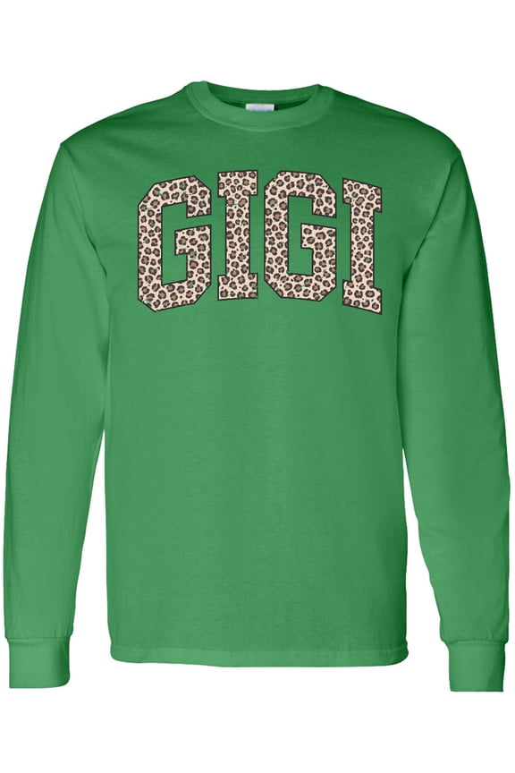 Leopard Print Gigi Long Sleeve T-Shirt