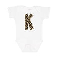 thumbnail image 1 of Inktastic Leopard Print Letter K Boys or Girls Baby Bodysuit, 1 of 5