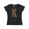 thumbnail image 1 of Inktastic Leopard Print Letter K Women's T-Shirt, 1 of 5