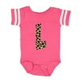 thumbnail image 1 of Inktastic Leopard Print Letter L Boys or Girls Baby Bodysuit, 1 of 5