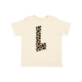 thumbnail image 1 of Inktastic Leopard Print Letter L Boys or Girls Toddler T-Shirt, 1 of 5