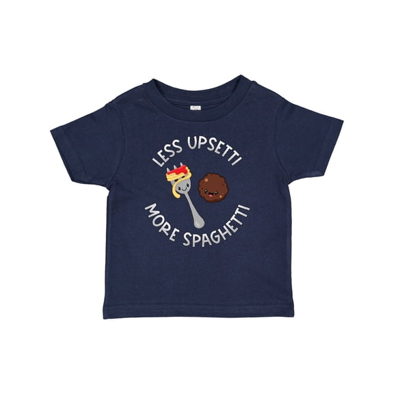 Inktastic Less Upsetti More Spaghetti Boys or Girls Baby T-Shirt