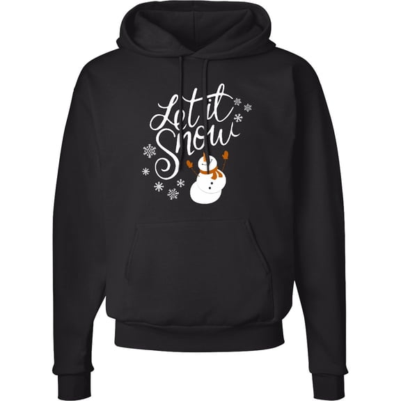 Inktastic Let It Snow Adult Hoodie Sweatshirt