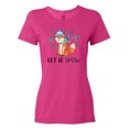 thumbnail image 1 of Inktastic Let It Snow Cute Orange Fox in Hat and Scarf Women's T-Shirt, 1 of 5