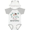 thumbnail image 1 of Inktastic Let It Snow Cute Snowman in Hat and Scarf Boys or Girls Baby Bodysuit, 1 of 5