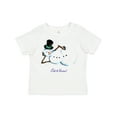 thumbnail image 1 of Inktastic Let It Snow Sassy Snowman in Top Hat Boys or Girls Toddler T-Shirt, 1 of 5