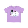 thumbnail image 1 of Inktastic Let It Snow Sassy Snowman in Top Hat Boys or Girls Toddler T-Shirt, 1 of 5