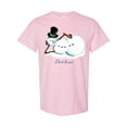 thumbnail image 1 of Inktastic Let It Snow Sassy Snowman in Top Hat T-Shirt, 1 of 5