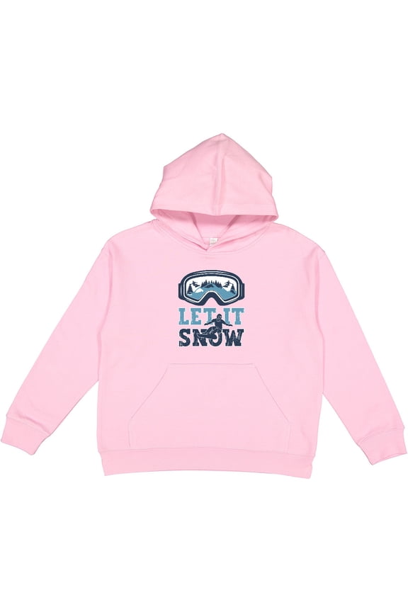 Let It Snow Snowboarding Youth Hoodie Sweatshirt