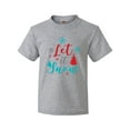 thumbnail image 1 of Inktastic Let It Snow, Snowflakes, Christmas - Red Blue Gray Youth T-Shirt, 1 of 5
