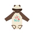 thumbnail image 1 of Inktastic Let It Snow, Snowflakes, Trees, Christmas, Xmas Boys or Girls Long Sleeve Baby Bodysuit, 1 of 5