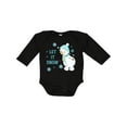thumbnail image 1 of Inktastic Let It Snow Snowman Boys or Girls Long Sleeve Baby Bodysuit, 1 of 5