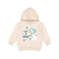 thumbnail image 1 of Inktastic Let It Snow Snowman Toddler Hoodie, 1 of 4