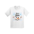 thumbnail image 1 of Inktastic Let It Snow Youth T-Shirt, 1 of 5