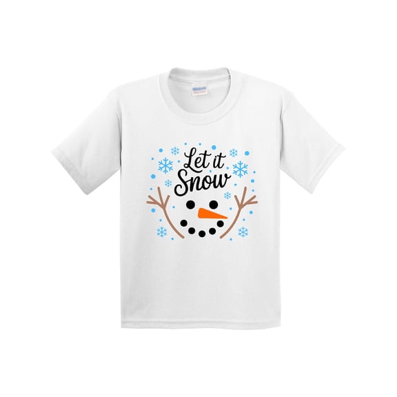 Inktastic Let It Snow Youth T-Shirt