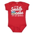 thumbnail image 1 of Inktastic Let Me Smash Cake Its My Birthday Boys Baby Bodysuit, 1 of 5
