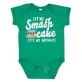 thumbnail image 1 of Inktastic Let Me Smash Cake Its My Birthday Boys Baby Bodysuit, 1 of 5