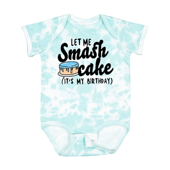 Inktastic Let Me Smash Cake Its My Birthday Boys Baby Bodysuit