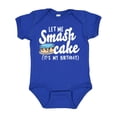 thumbnail image 1 of Inktastic Let Me Smash Cake Its My Birthday Boys Baby Bodysuit, 1 of 5