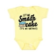thumbnail image 1 of Inktastic Let Me Smash Cake Its My Birthday Boys Baby Bodysuit, 1 of 5